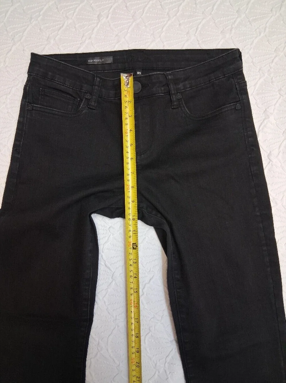 Kut from the Kloth Black High-Rise Flare Jeans - Picture 14 of 17
